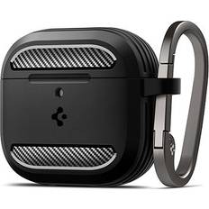 AirPods Tillbehör för hörlurar Spigen Rugged Armor Matte Black AirPods 4