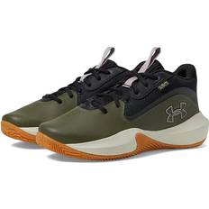 44 ½ - Grøn Basketballsko Under Armour Lockdown 7 Sneakers Basketballsko Herre - Khaki Oliven