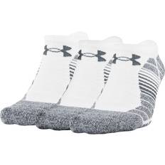 Basketball Socks Under Armour Adult Elevated Performance No Show Socks, 3-Pairs White