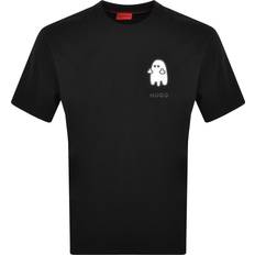 Clothing HUGO Dicatiko Ghost T Shirt Black