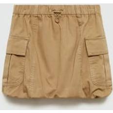 M Skirts Children's Clothing Mango Balloon cargo skirt brown Kids 11-12 years MANGO KIDS Brown