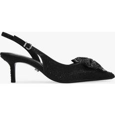 Heels & Pumps Carvela Regal Bow Embellished Pointed Slingback Courts, Black