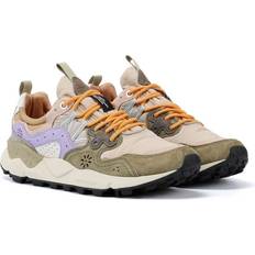 Flower Mountain Sko Flower Mountain yamano suede militare/taupe/violet trainers