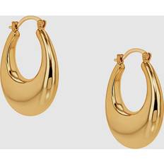 Anine Bing Gradual Hoop Earrings in Gold 14k Gold One