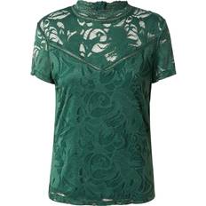 Lace Blouses Vila Bluse 'VISTASIA' smaragd