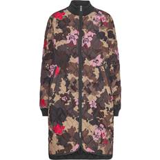 Ilse Jacobsen Dame Frakker Ilse Jacobsen Quilt Jacket, Floral Camo