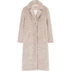 Gustav Galia, Fake Fur Coat Jakker 54318/6909 2031-Beach Sand