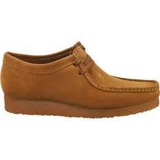 46 ½ - Herre Mokkasiner Clarks Wallabee Cola Sko - Brun