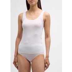 Hanro Overdele Hanro Cotton Seamless Tank Top, White Serie: Cotton Seamless