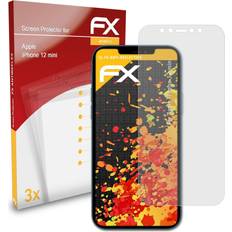 Apple iPhone 12 mini Screen Protectors atFoliX 3x Screen Protection Film iPhone 12 Mini Matt