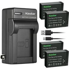 Camera Accessories Kastar LP-E17H Pro Battery 4-Pack