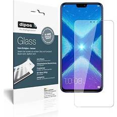 Dipos Displayschutz Anti-Shock (2 Stück, Honor 8X) Smartphone Schutzfolie