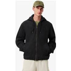 Lacoste Outerwear Lacoste Short Sherpa Fleece Lined Jacket Black