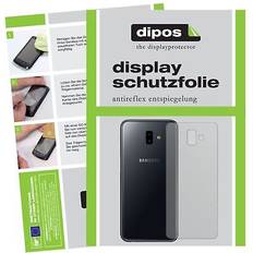 Screen Protectors Dipos Displayschutzfolie Antireflex (6 Stück, Galaxy J6 Smartphone Schutzfolie