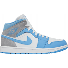 Bleu - Nike Air Jordan 1 Chaussures de sport Jordan Air 1 Mid SE - University Blue Grey