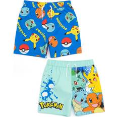 Pokémon (9-10 Years) Multi-Pack of Swim Shorts (Boys Blue)