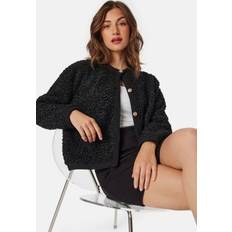 Bubbleroom Soft Short Jacket Black