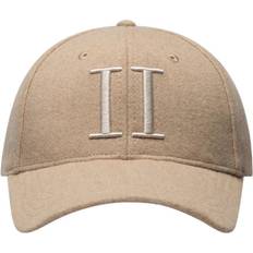 Les Deux Encore Wool Baseball Cap Light Grey Melange