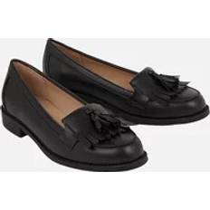 Similicuir Mocassins Dorothy Perkins womens/ladies leigh fringe wide loafers dp6171