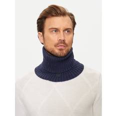 Soie Écharpes Buff Écharpe Tube Knitted Neckwarmer 124244.717.10 - Bleu