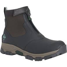 Chukka Boots Muck Boot Men's Apex Mid Zip Short Wellingtons - Black