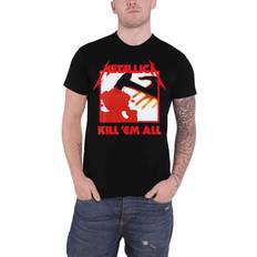 Metallica T Shirt Kill Em All Tracks Band Logo Official Mens Black