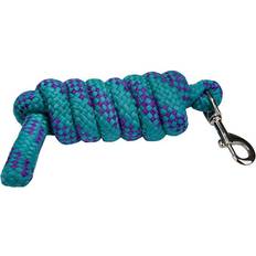 Horse Leads Tabelo Acrylic 6ft Lead Rope Teal/Purple (6'