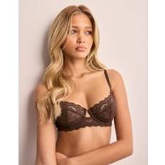 Nelly Underkläder Nelly Brun Clarity Balcony Bra