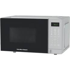 Silver Microwave Ovens Hamilton Beach HB20P7PDS 20L 700W Digital Microwave Silver
