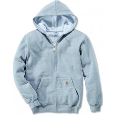 Carhartt Mens Zip Stretchable Reinforced Hooded Sweatshirt - Grey