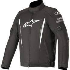 Alpinestars gunner v2 motorcycle waterproof textile jacket black white