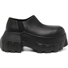 Rick Owens Low Shoes Rick Owens chunky slip-on loafers men Rubber/Calf Leather/Calf Leather Black