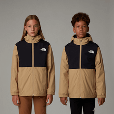 The North Face Girls Rainwear The North Face THE NORTH FACE Kinder Rain Zip-In Jacke, Khaki Stone