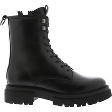 Blackstone Leather boots for women Fur Noir