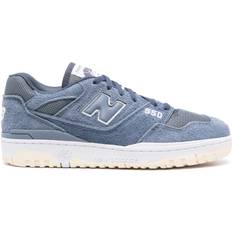New Balance 550 suede sneakers men Calf Suede/Fabric/Rubber Blue