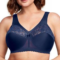 Glamorise Bekleidung Glamorise Magic Lift Soft-Cup, Übergröße, mit Schulter-Komfort,Blau,130H