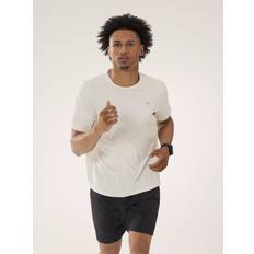 Arc'teryx T-shirts Arc'teryx Cormac Crew S/S Løbeshirt - Beige/Grå
