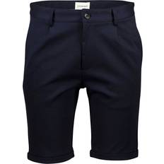 Lindbergh Herr Shorts Lindbergh Pleated Shorts Byxor Herr - Blå