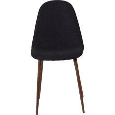 Metalli Keittiön Tuolit Venture Home Polar Black/Walnut Kitchen Chair 87cm