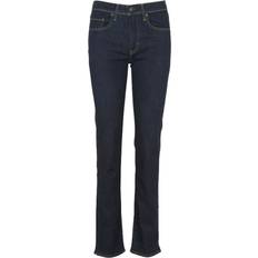 Levi's 724&trade High Rise Straight Jean Blue Wave Rinse, Blue, 29, Inside Leg 30, Women inside leg 30,29