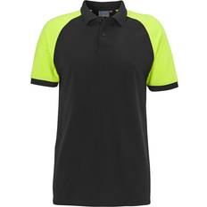 Unisex Polotrøjer Graphix Graphix 162580 Imola Black/Safety Yellow