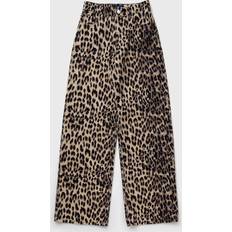 Nicette Jeans Brown Leopard Leopard