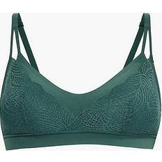 Clothing Chantelle SoftStretch Removable Pads Bralette Green 12-14