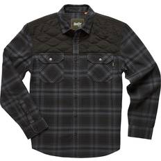 Shirts Howler Brothers Quintana Quilted Flannel Shirt Men's Avery Plaid/Ant Black/Black