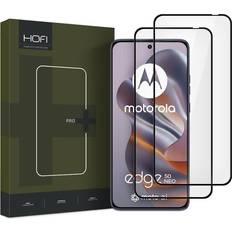 Hofi Skærmbeskyttelse & Skærmfiltre Hofi Motorola Edge 50 Neo Glass Pro Beskyttelsesglas 2 Stk. Case Friendly Sort Kant