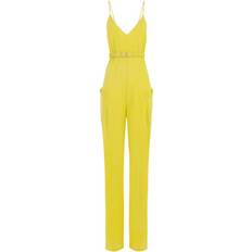 Gule Jumpsuits & Overaller Elisabetta Franchi Jumpsuits Yellow