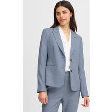 Fransa Overtøj Fransa Nicol Blazer, Blue Houndstooth