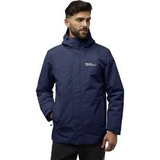 Jack Wolfskin Herren, Jacke, Altenberg 3In1 Jkt (XXL) Blau