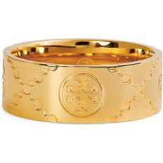 Tory Burch Rings Tory Burch Double T Monogram Ring gold