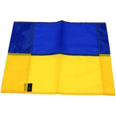 Black Flags & Accessories Loops Single All Weather Football Corner Flag - Yellow & Royal Blue One Size